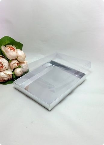 18x15x3 Cm Altı Karton, Üstü Asetat / Şeffaf Kapaklı Yasin Kutu 20 Li