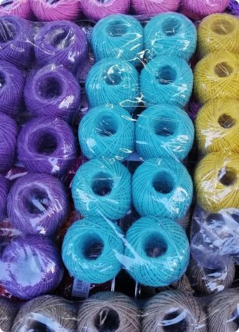 100 Gram Kırmızı Jüt İp