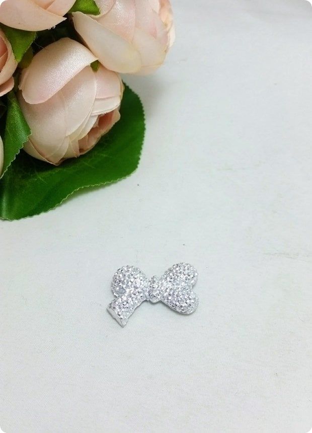 100 lü 2,5 Cm Pvc Papyon, Fiyonk Süsleme Objesi