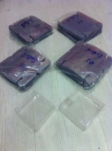 50 Li ( 10x10x? Cm/h ) Full Şeffaf Asetat Kutu