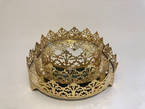 20 Cm Taç Tepsi