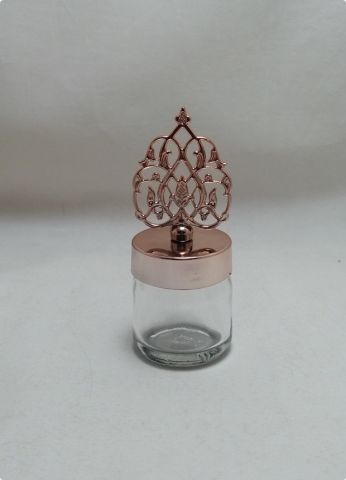 20 li Pvc Tuğra Tepelikli Cam Kavanoz