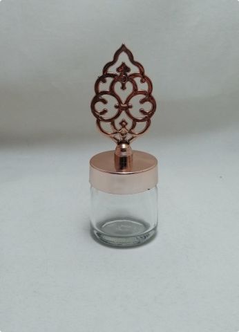 20 li Pvc Tuğra Tepelikli Cam Kavanoz