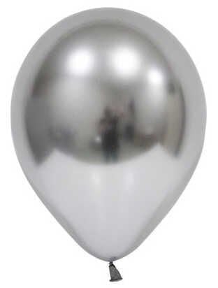 BALON KROM PARLAK 6 İNC GÜMÜŞ PK:50 KL:40