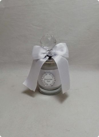 20 li Süslü Pleksili Kristal Top Tepelikli Küçük Boy Bardak Mum
