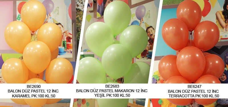 BALON DÜZ 12 İNC PASTEL MAKARON YEŞİL PK:100 KL:50