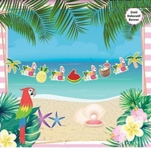 9 Parça Dekoratif Flamingo Uzar Süs