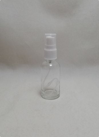 30 cc Spreyli / Fısfıslı Cam Kolonya Şişesi