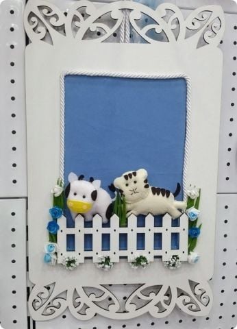 Hayvan figürlü Dikdörtgen kapı süsü