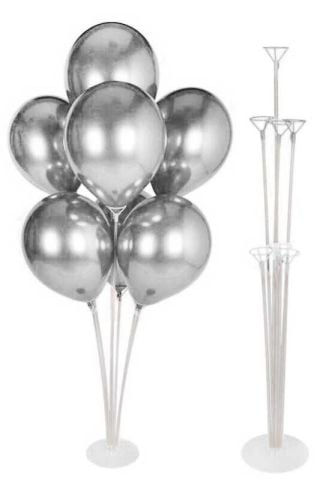 BALON SÜSLEME STANDI 75 CM BEYAZ