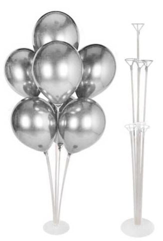BALON SÜSLEME STANDI 75 CM BEYAZ