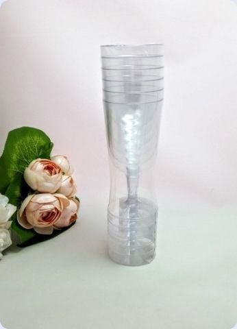 6 lı Mika Şerbet ve Şampanya& Şarap  Bardak (kadeh)