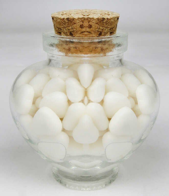 1 KG ŞEKER KALPLİ MEYVE AROMALI DRAJE BEYAZ