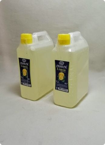 1 Litrelik Limon kolonyası 80 derece Çınarcık