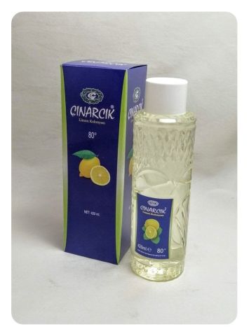 300ml Limon kolonyası 80 derece Çınarcık