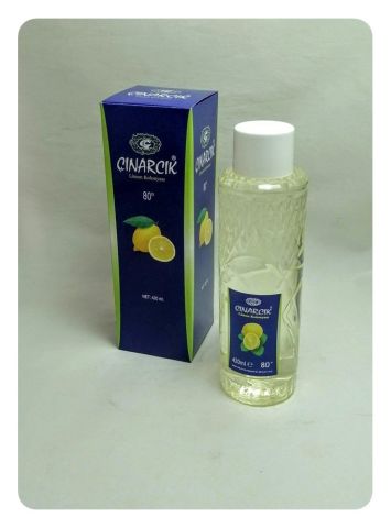 300ml Limon kolonyası 80 derece Çınarcık