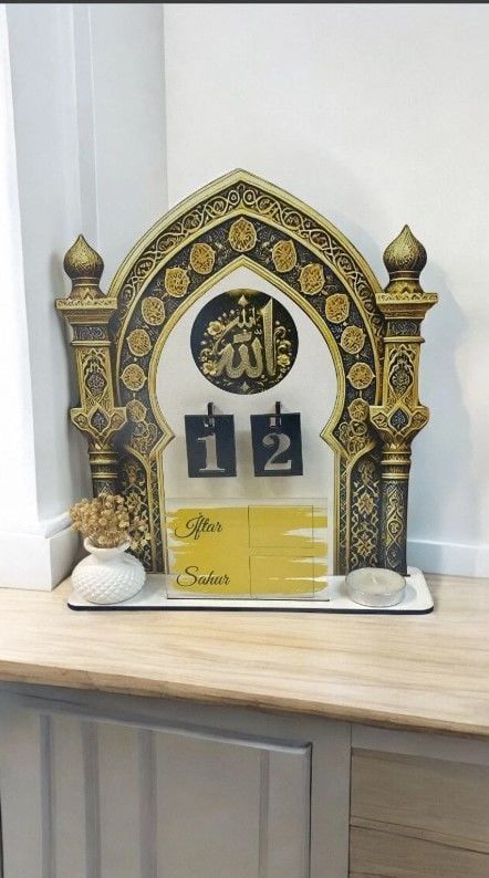 Masa Üstü Günlük Günlük Ramazan Takvimi