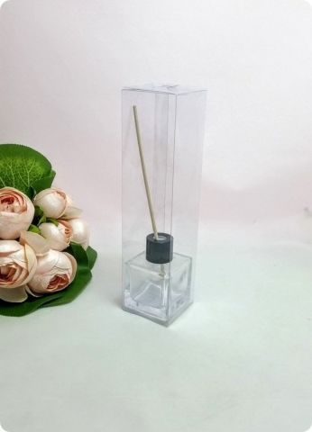 5x5x20 Asetat kutu (katlanmamış - de monte) 50 li (bambu koku şişe kutusu)