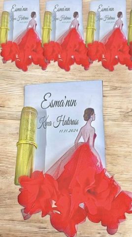 20 Li Kına kızı halay mendilli &  Şişeli Kına Hediyelik