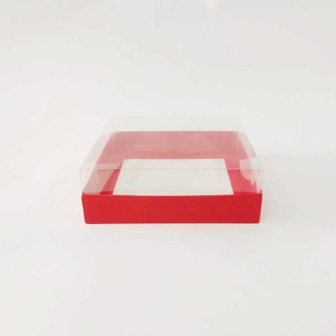 15x15x5 cm Altı Karton Üstü Asetat Kutu