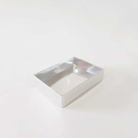 11x8x3 cm Altı Karton Üstü Asetat Kutu