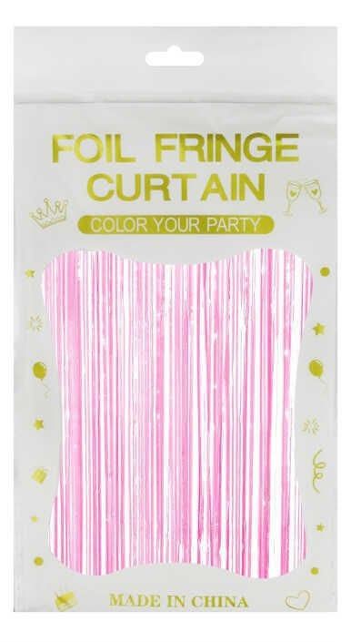 KAPI BANNER FON METALİZE İTHAL PEMBE 1X2 MT PK:1