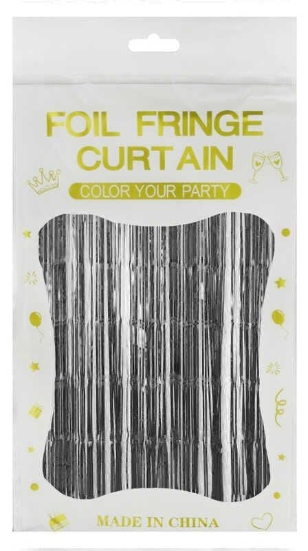 KAPI BANNER FON METALİZE İTHAL SİYAH 1X2 MT PK:1