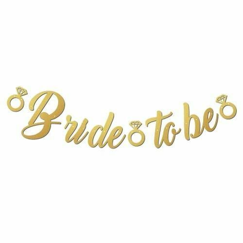 Bride To Be Kaligrafi Banner