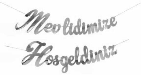 FLAMA MEVLİDİMİZE HOŞGELDİNİZ SET GÜMÜŞ PK:1