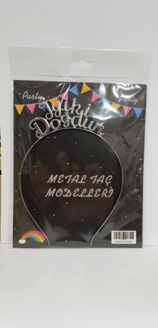Metal İyi ki Doğdun Taç