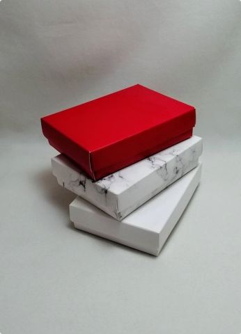 30 Lu (12x9x3 Cm) Süngerli Karton Takı Kutuları