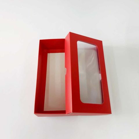 20x10x5 cm Pencereli Karton Asetat Kutu