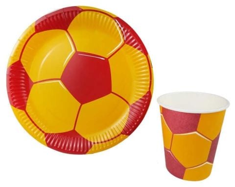 BARDAK FUTBOL TOPU KARTON 240 GR 8 OZ PK:8 KL:24