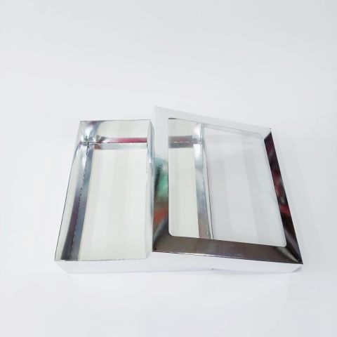 23x20x6 cm Asetat Pencereli Karton Kutu
