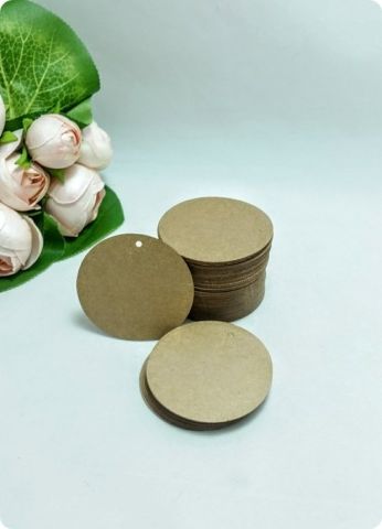 50 Adet Renkli 6 cm Yuvarlak İsim Etiketi / Kartonu  (80 Gr.Hamur Kağıda) (Söz, Nişan,Nikah,Bebek Şekeri İsim Etiketi)