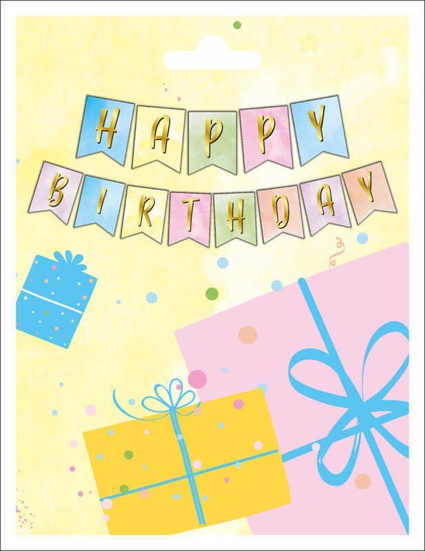 FLAMA HAPPY BIRTHDAY MAKARON RENGARENK