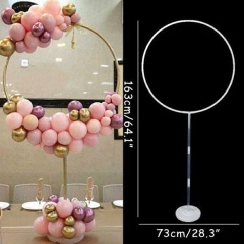 Ayaklı Yuvarlak Balon Standı