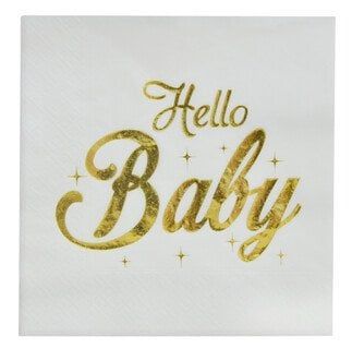 16 LI HELLO BABY PEÇETE VARAKLI 33X33 CM