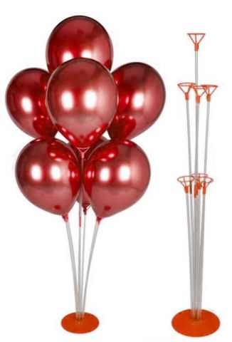 75 CM KIRMIZI BALON SÜSLEME STANDI