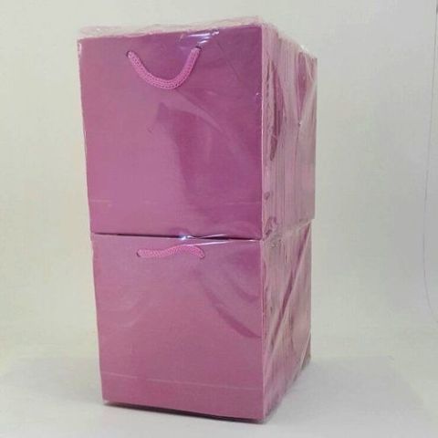 50 Li 11x11 Cm Düz Karton Çanta Poşet