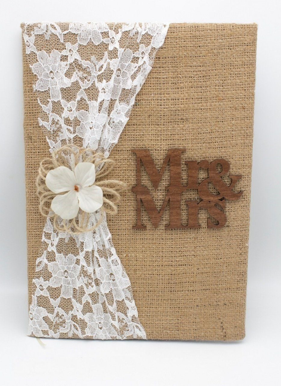 Mr & Mrs Yazılı Nikah Anı Defteri