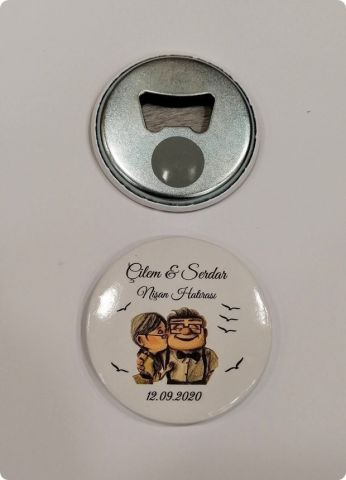 6 Cm Yassı Magnet Açacak