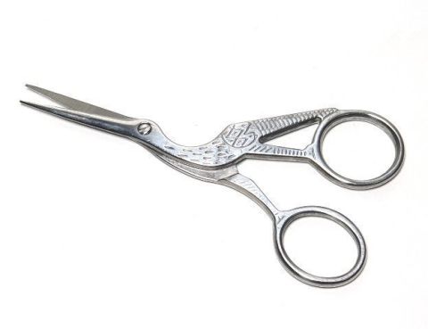 Kuş şeklinde Metal Makas (Söz, Nişan Tepsi Makası)