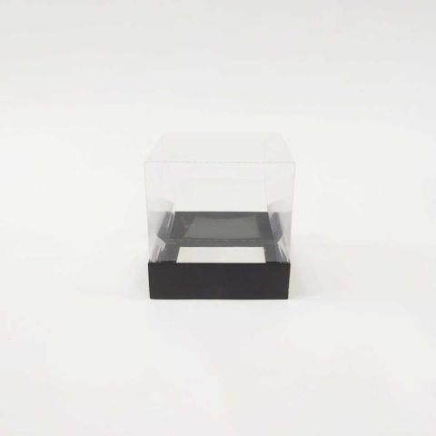 10x10x10 cm Altı Karton Üstü Asetat Kutu