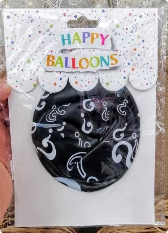 Konfetili cinsiyet balonu