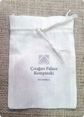 50 Adet İsme Özel Baskılı Ham Bez / Çuval Kese ( 9x12 cm)