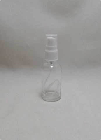 50 cc Spreyli / Fısfıslı Cam Kolonya Şişesi(Kopya)