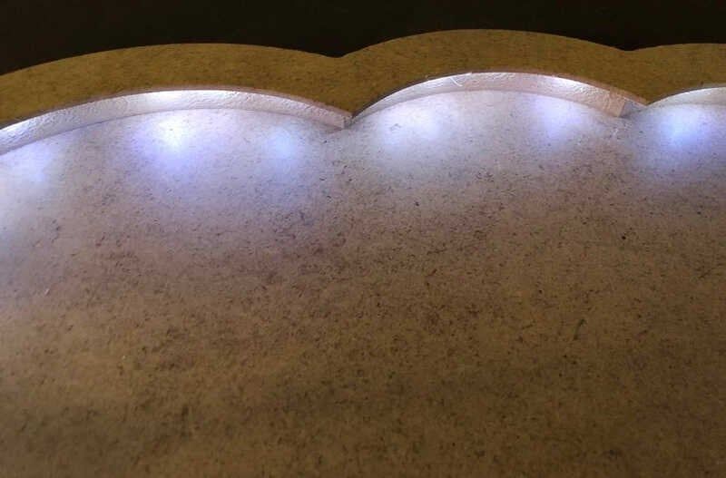 KAPI SÜSÜ BUBBLE LED IŞIK BOŞLUKLU BULUT