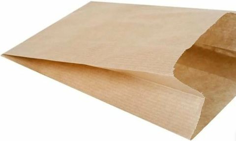 25x40 Cm Kraft Şamua Dipsiz Kese Kağıdı
