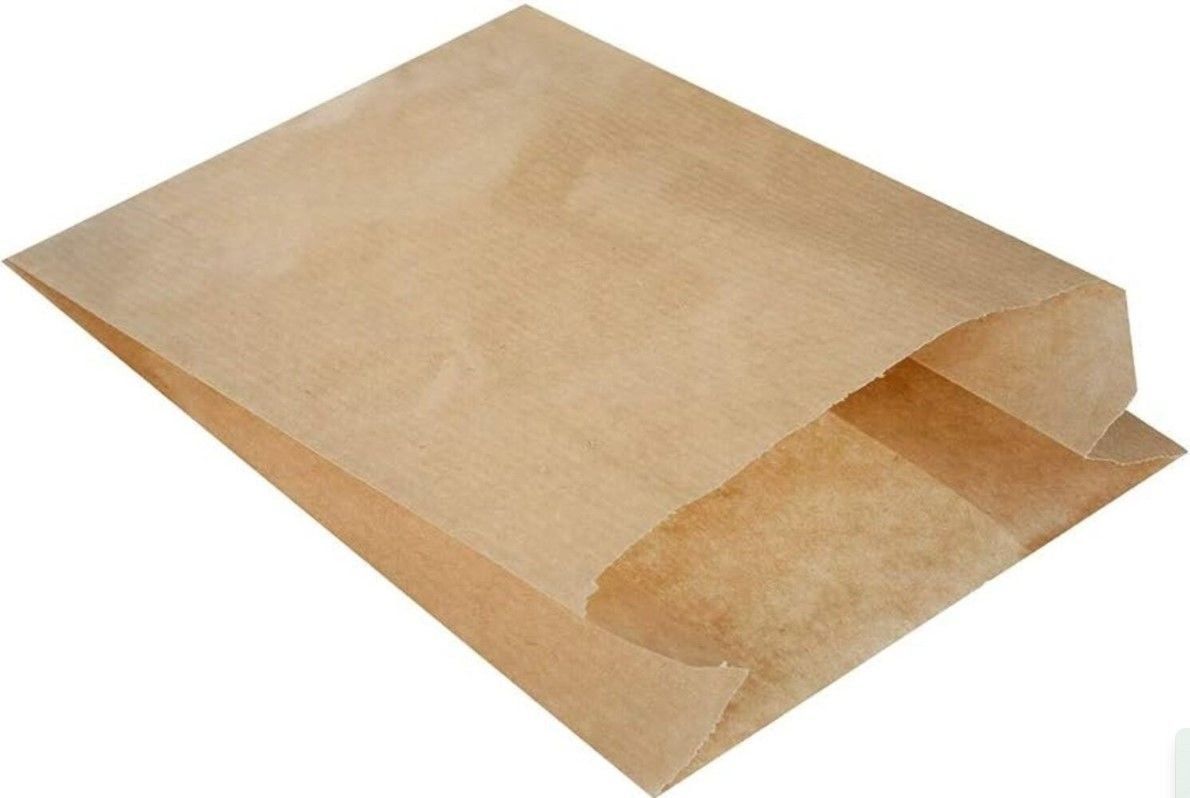 15x32 cm Kraft (Şamua) Dipsiz Kese Kağıdı